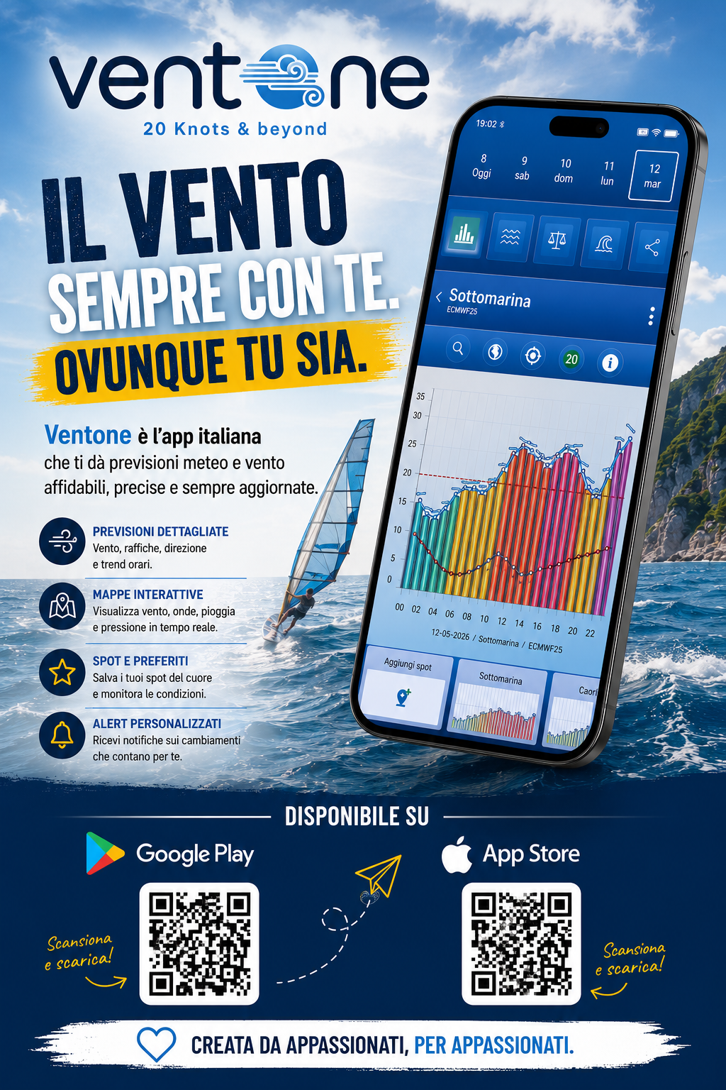 Scarica Ventone da App Store e Google Play